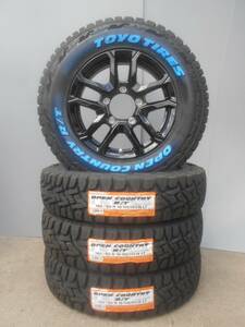 新品4本セット■185/85R16■ホワイトレター■トーヨーオープンカントリーR/T■スズキジムニーリフトアップ・カスタム■JA11 JA12 JB23 JB64