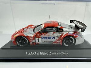 1/43 エブロ　ニッサン　ザナビー　ニスモ Z #1 2004