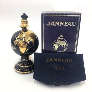 JANNEAU ジャノー ブランデー アルマニャック XO 地球儀 箱付き 40% 700ml 未開栓 国外酒【CLAQ7009】