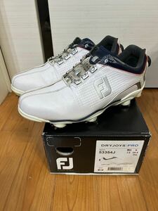 5ラウンド使用　25.5㎝ FootJoy フットジョイ FJ DRYJOYS PRO ドライジョイズ　プロ　ボア　BoA ゴルフ シューズ