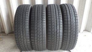 2019年製 8分山前後 ブリヂストン ブリザックVRX2 165/65R15 81Q 中古４本セット 061126