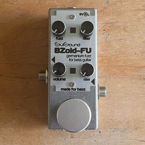 SuSound BZoid-FU germanium fuzz for bass guitar ベースファズ