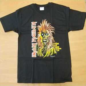 アイアン・メイデン 【正規品】 IRON MAIDEN ロックTシャツ① Mサイズ 黒 未使用 【コピーライト 2006】 