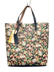 MARNI (マルニ) トートバッグ 2トーン 花柄 SHMQ000A11 P5066 LPN99 ブラック 黒 ブランド/027