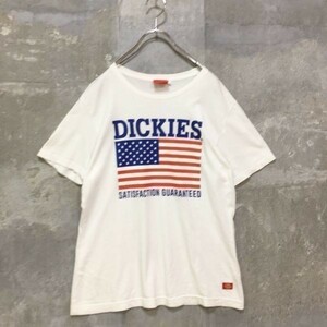 ■雰囲気抜群！■Dickies/ディッキーズ Tシャツ 半袖　Tシャツ 半袖 Ｍ ホワイト メンズ ｃ1037K30