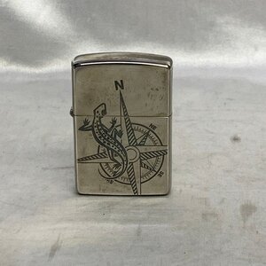 ZIPPO ジッポ Marlboro マルボロ オイルライター リザードコンパス 1995年製 ADVENTURE TEAM 火花確認済み