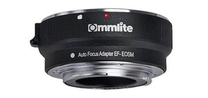 Commlite 電子マウントアダプター CM-EF-EOSM（キャノンEFマウントレンズ → キャノンEF-Mマウント変換） AF