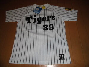 貴重　格安　阪神タイガース　サイン入背番号　３９番　Tシャツ　矢野選手　ＹＡＮＯ　承認　ジュニア用　１３０ｃｍ～１４０ｃｍ