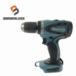 ☆中古品☆makita マキタ 14.4V 充電式ドライバドリル DF440D 本体のみ 電動工具 締め付け 穴あけ 日曜大工 89498