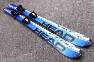 1758★HEAD TEAM RACE 140cm★中古/ヘッド/チューンナップ済み/ビンディング設定(無料)/ブーツ・ストック追加可