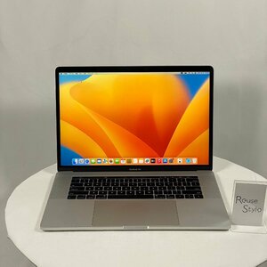 ★１円スタートお得！★MacBook Pro 15-inch 2019 Apple 16GB 512GB シルバー アップル 充放電回数 405回【中古】USキーボード