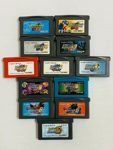 GBA ロックマンエグゼ 1&2&3&3ブラック&4レッド&4ブルー&4.5&5カーネル&5ブルース&6ファルザー&6グレイガ&バトルチップGP