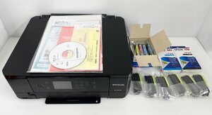 [rmm] EPSON エプソン EP-811AB Colorio カラリオ 2018年製 インクジェットプリンター 複合機 その他付属品付き 通電確認 動作確認済み