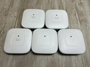 #6011-0221 ☆在庫数13☆ 5台セット! Cisco シスコ AIR-CAP702I-Q-K9 アクセスポイント 発送サイズ:140予定