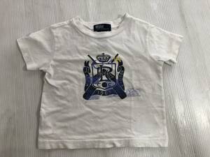 キッズ ポロラルフローレン Tシャツ 12M アメリカ買い付け品古着