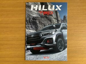 トヨタ　ハイラックス　TRD カタログ　HILLIX TRD TOYOTA