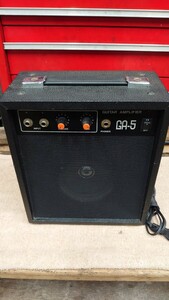 ADVANCE MUSICAL INSTRUMENT ギターアンプ GA-5 ミニアンプ 練習用 通電 音出し確認済み 100V 50/60Hz 5W