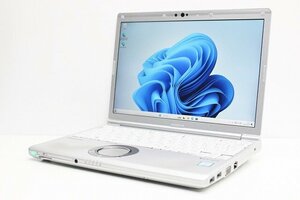 1円スタート ノートパソコン Windows11 Panasonic レッツノート CF-SV7 メモリ8GB 第8世代 Core i5 SSD256GB Windows10 12.1 カメラ