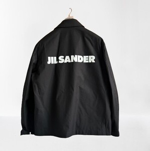  JIL SANDER / ロゴ コーチジャケット ジルサンダー ブラック 48サイズ【新品・未使用】 