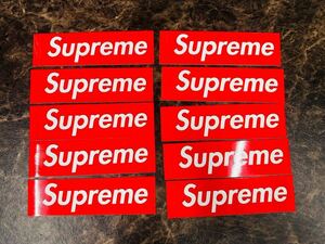 10枚セット supreme BOX LOGO ステッカー シュプリーム ボックスロゴ