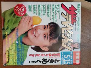 ザ・テレビジョン　１９８７年５月１５日　首都圏関東版　国生さゆり