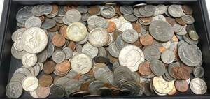 #11371A 【アメリカのみ！】アメリカ リバティ コイン 通貨 貨幣 硬貨 銀貨 外国 海外 大型 ハーフ 総重量1650g