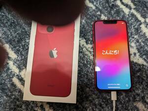 ★1円スタート★　iPhone 13 mini 256GB （PRODUCT）RED SIMフリー