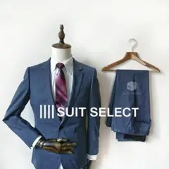 スーツセレクト SUIT SELECT 上下スーツ 千鳥格子（7468）