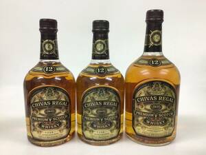 ウイスキー whisky シーバスリーガル 12年 3本セット 1000/700ml 40% 重量番号:6(78)