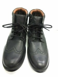 中古 美品 CLARKS クラークス メンズ ブーツ ブラック CURINGTON RISE 27