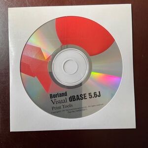 ◎(518-5) Borland Visual dBASE 5.6J Print Tools CD未開封