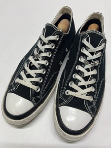 綺麗 fragment converse フラグメントｘコンバース FRGMT CT70 チャックテイラー ローカット スニーカー 黒 サイズ27センチ