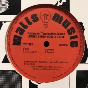 12inchレコード　ROTTERDAM TERMINATION SOURCE / ROUGH JUSTICE