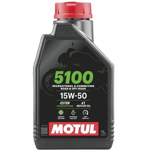 112811 MOTUL 【新商品】 5100 4T MA2 15W50 バイク用化学合成オイル 1L 104188 モチュール