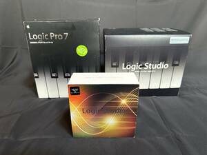 Logic Gold6（XSkey付き）、Logic Pro７、８、９（いずれもアップグレード版）