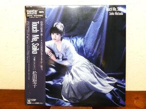 S) 松田聖子 「 TOUCH ME, SEIKO 」 LPレコード/帯付き 30AH1619 @80 (W-18)