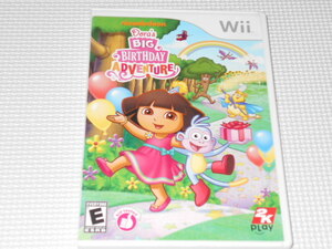 Wii★DORA BIG BIRTHDAY ADVENTURE 海外版★箱付・説明書付・ソフト付