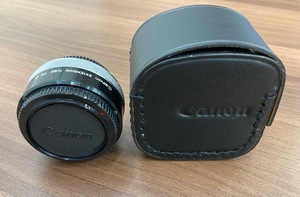 ☆美品 ケース付き☆【Canon/キャノン EXTENSION TUBE FD 25】エクステンションチューブ レトロ 写真 撮影 雑貨 カメラ 中間リング 690