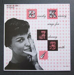 LP スペイン輸入盤 BEVERLY KELLY べヴァリー・ケリー「Sings For Johnny Smith」1986年再発売盤 スペイン FRESH SOUND 盤再生確認済　　