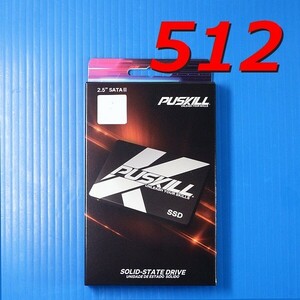 【SSD 512GB】PUSKILL SATA SSD