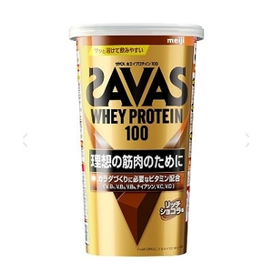 ザバス(SAVAS) ホエイプロテイン100 280g リッチショコラ味 2634069