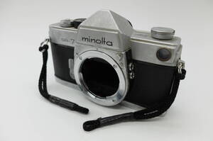 ☆MINOLTAジャンクカメラ☆ #e49 MINOLTA ミノルタ SR-7 フィルムカメラ フィルム/レンズなし 動作確認× レトロ ジャンク品 中古 現状品