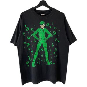 ■激レア■90s USA製 RIDDLER BATMAN Tシャツ XL リドラー バットマン jorker ジョーカー ビンテージ