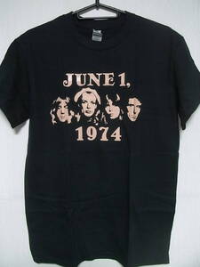 即決★新品ロックＴシャツ★ケヴィン・エアーズ/ジョン・ケイル/イーノ/ニコ★JUNE 1,1974★K.AYERS,J.CALE,ENO,NICO★S/M/L/XLサイズ