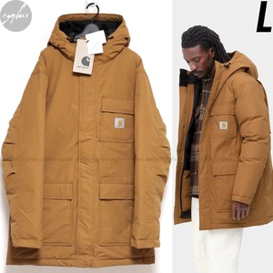 L 新品 Carhartt WIP SIBERIAN COLD PARKA ハミルトン ブラウン カーハート シベリア シベリアン コールド パーカ ジャケット コート 中綿