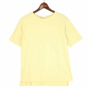 23区 春夏 半袖 カットソー Tシャツ Sz.32　レディース 黄色　E4T01436_7#A