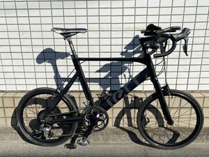 TERNターン surgeミニベロ 20インチSHIMANO105 マッドブラック