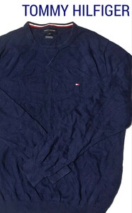 【良品】TOMMY HILFIGER(トミーヒルフィガー)メンズニット M