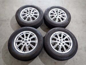 YS8952【送料無料195/65R15】セレナ オーリス ルミオン ストリームなどに BS VRX3 2022年製 冬タイヤ ▼15×6J 114.3/5H ET43▼