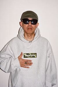 Lサイズ Supreme Box Logo Hooded Sweatshirt Ash Grey シュプリーム ボックス ロゴ フーディー スウェット アッシュグレー ノースフェイス